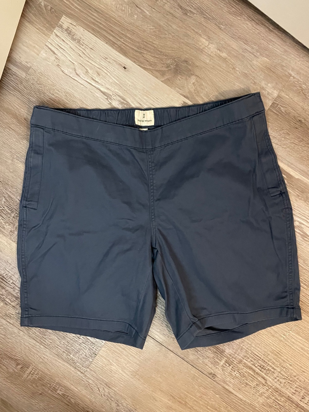 Men’s Mutual Weave Board Shorts - Navy Blue, The Chino, 38, Swim Trunks